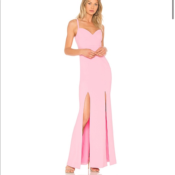 likely pink dress